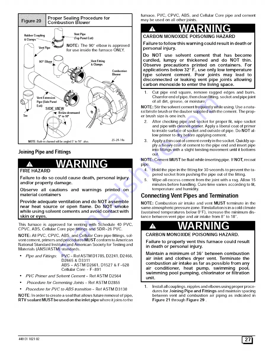 ICP 9MPD Series Installation Instructions Manual Download Page 27