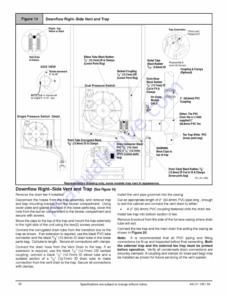 ICP 9MPX060F12A2 Installation Insrtuctions Download Page 22