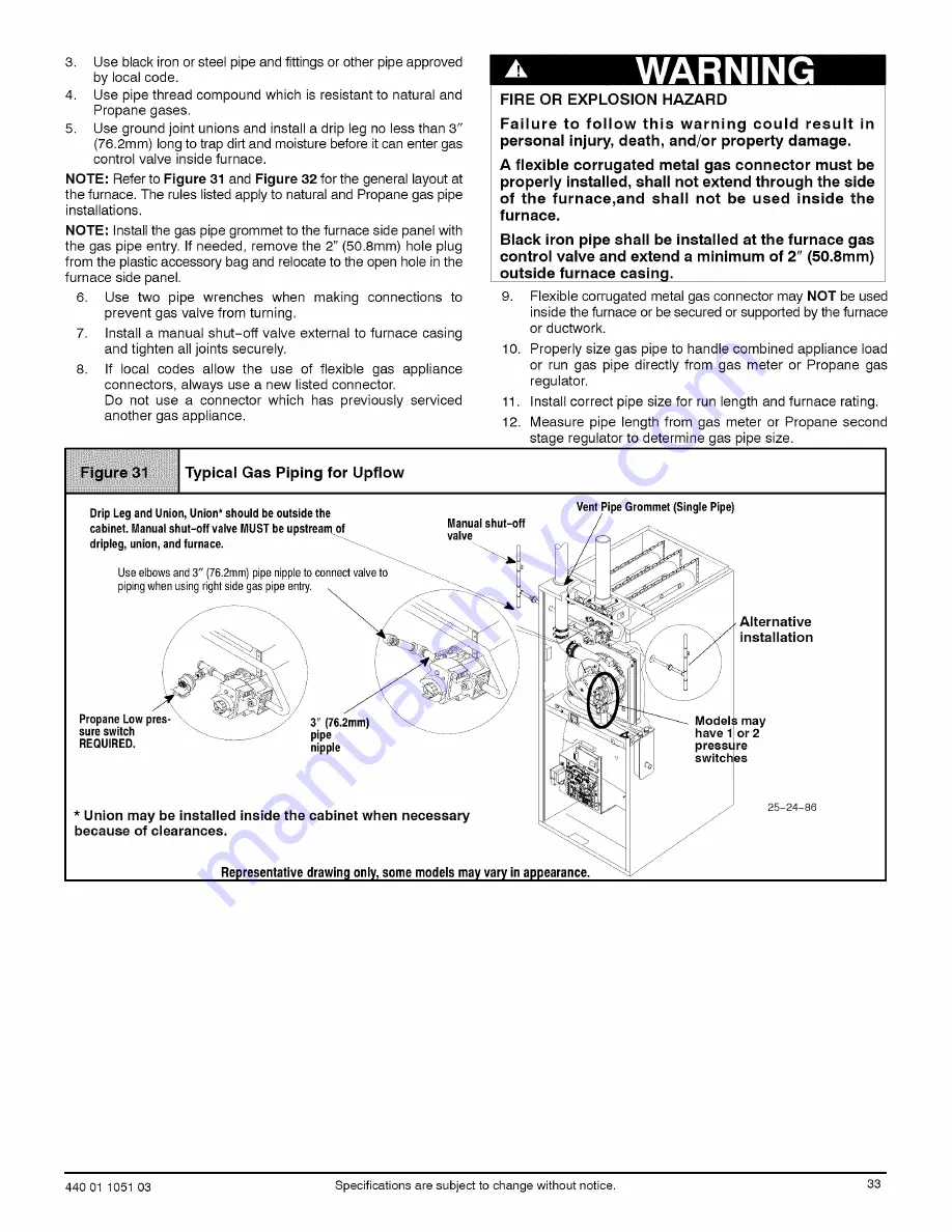 ICP 9MPX060F12A2 Installation Insrtuctions Download Page 33