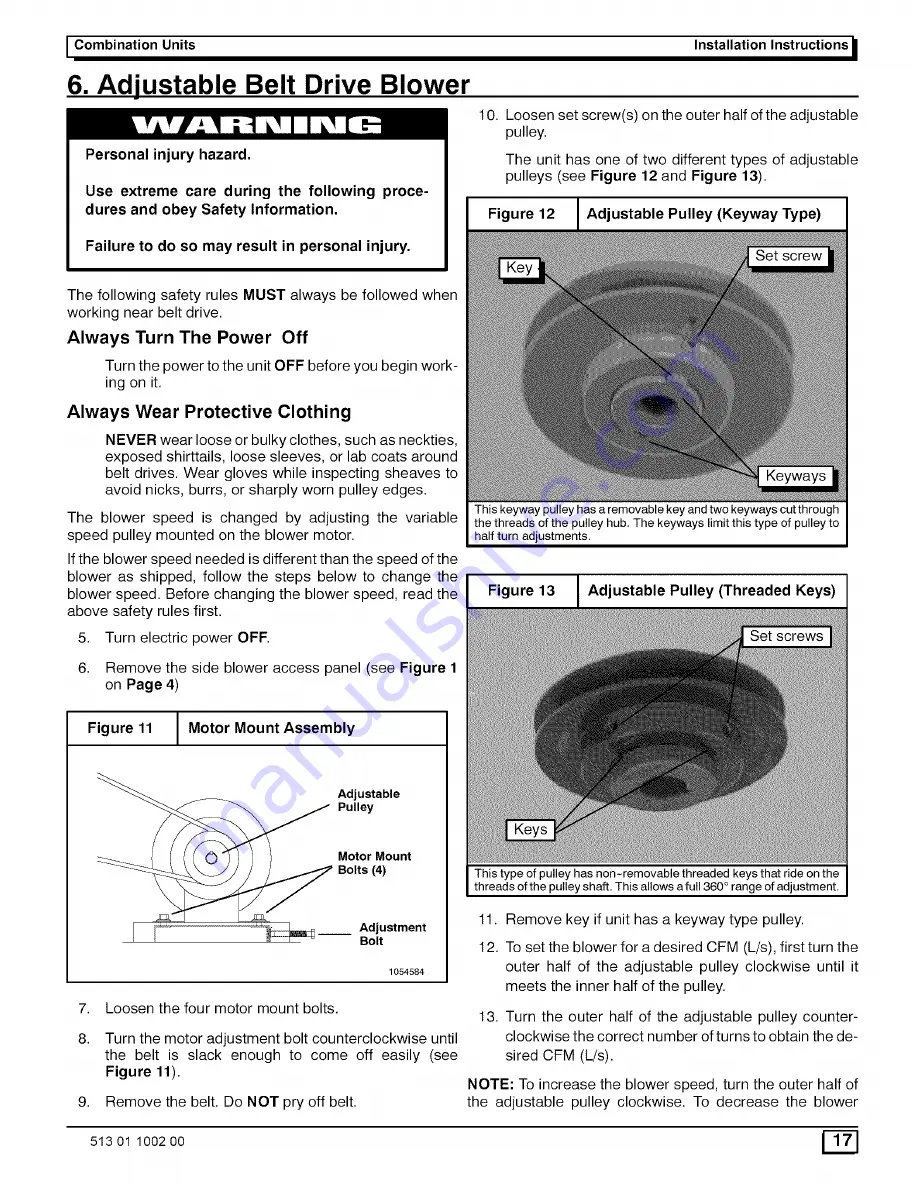 ICP APFM Installation Instructions Manual Download Page 17