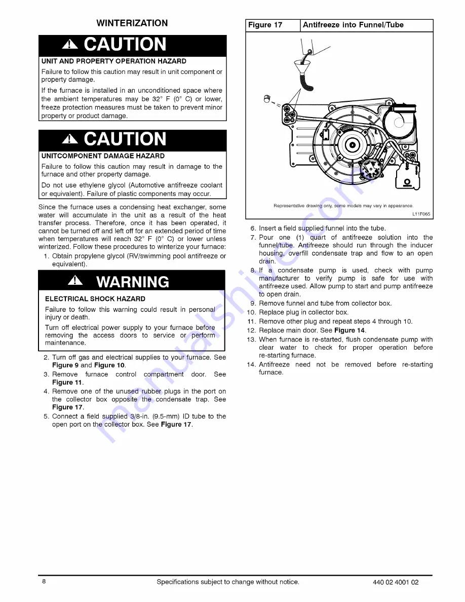 ICP GAS FURNACE Скачать руководство пользователя страница 38