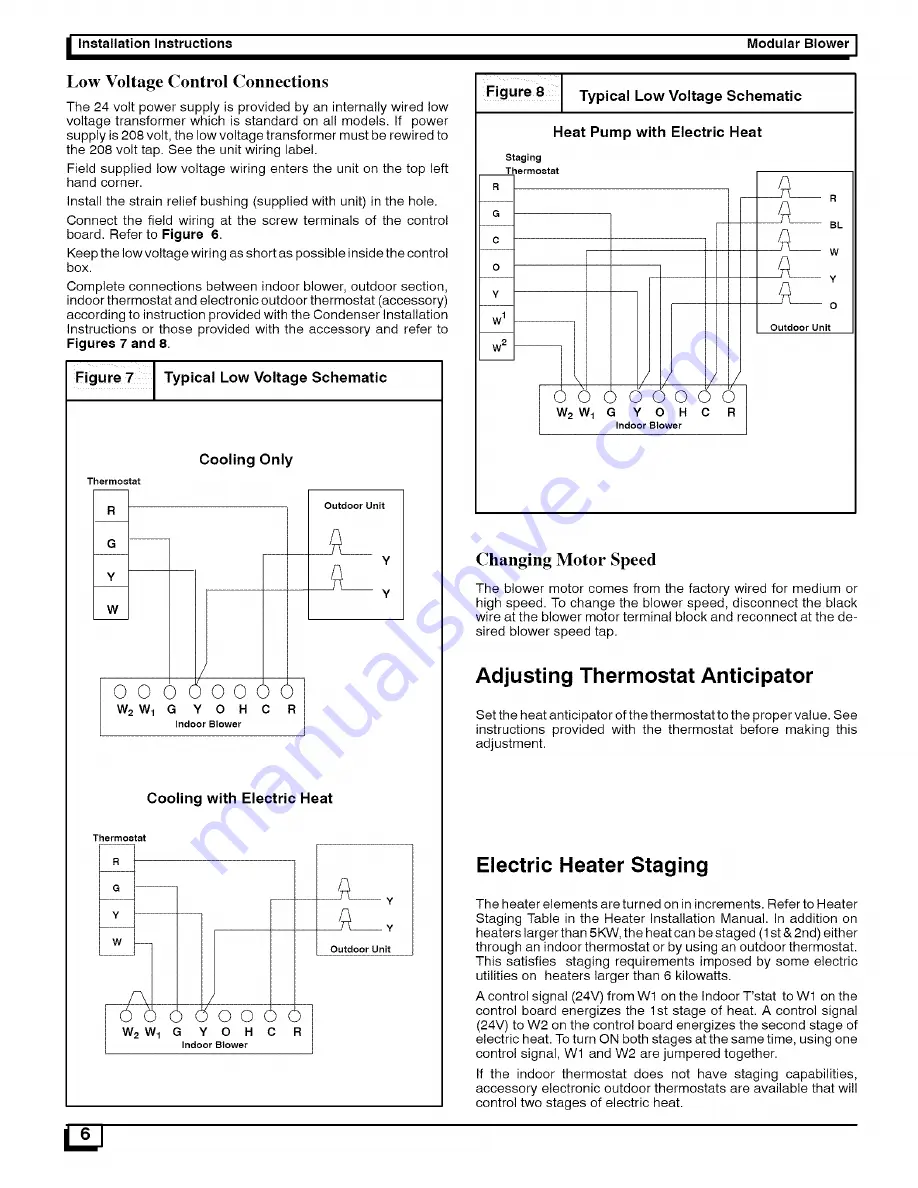 ICP MF08B1500A Installation Instructions Manual Download Page 6