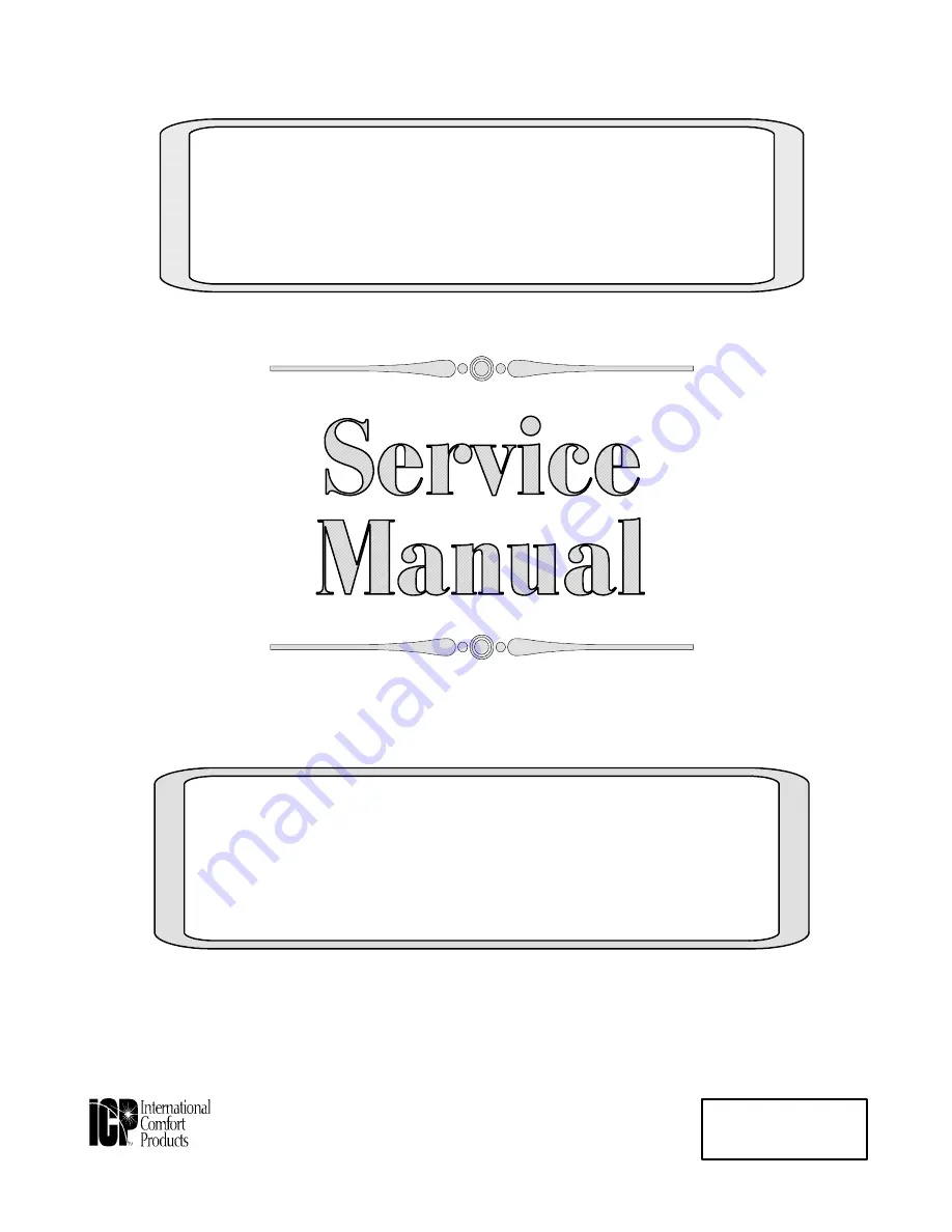 ICP N9MP1 Service Manual Download Page 1