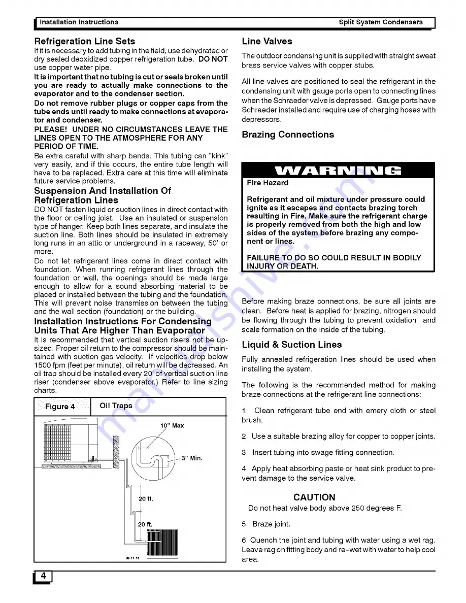 ICP NAC048AKA1 Installation Instructions Manual Download Page 4