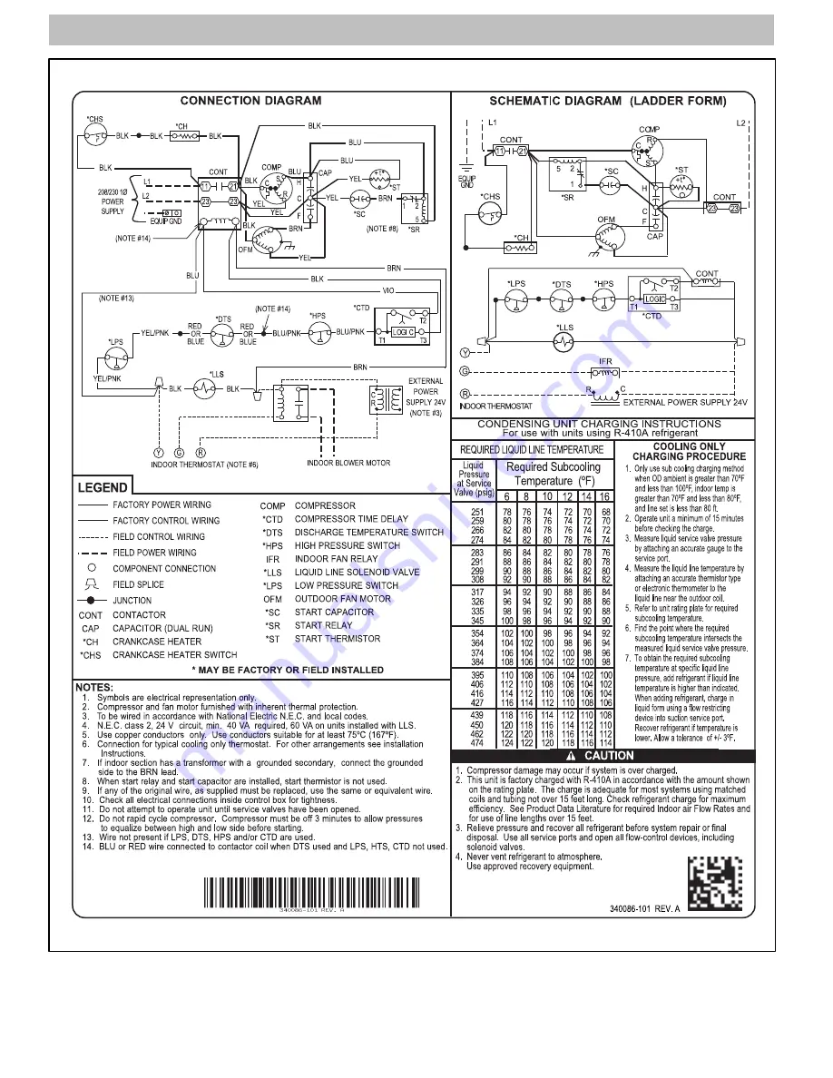 ICP NH4A4 Series Wiring Diagram Manual Download Page 2