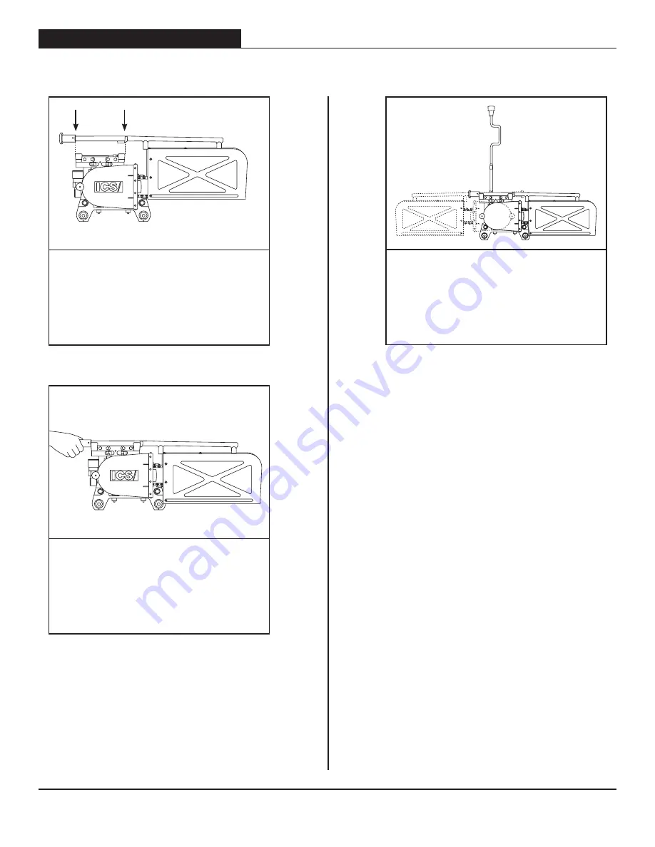 ICS CWS-200 Operator'S Manual Download Page 12