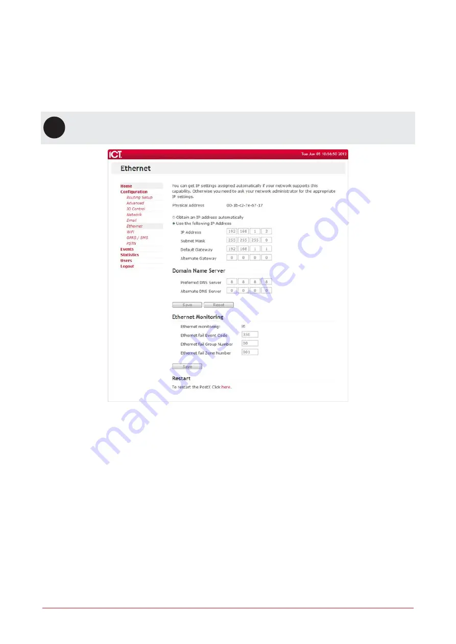 ICT CRX-POSTX-DIN Скачать руководство пользователя страница 28