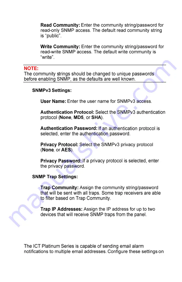 ICT ICT1600-12SC Instruction Manual Download Page 43