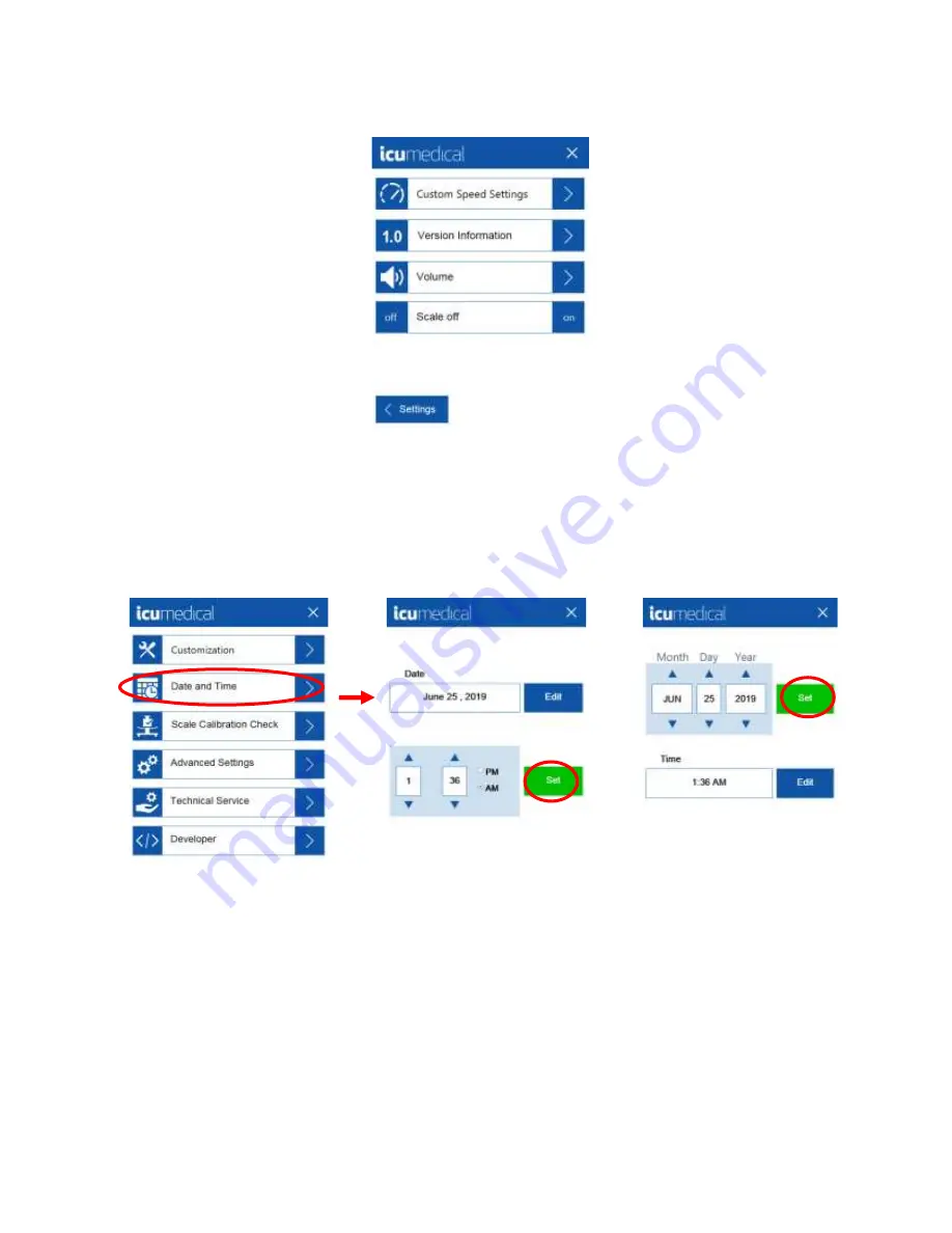 ICU Medical Diana DS1000 Скачать руководство пользователя страница 36