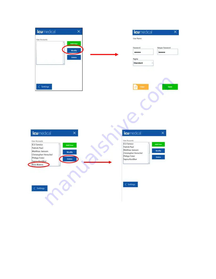 ICU Medical Diana DS1000 User Manual Download Page 43