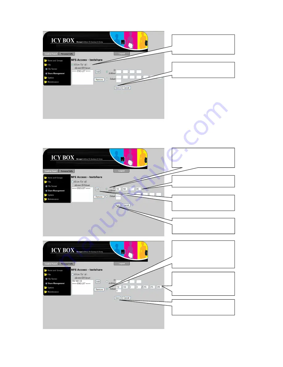 Icy Box IB-NAS2001 User Manual Download Page 44