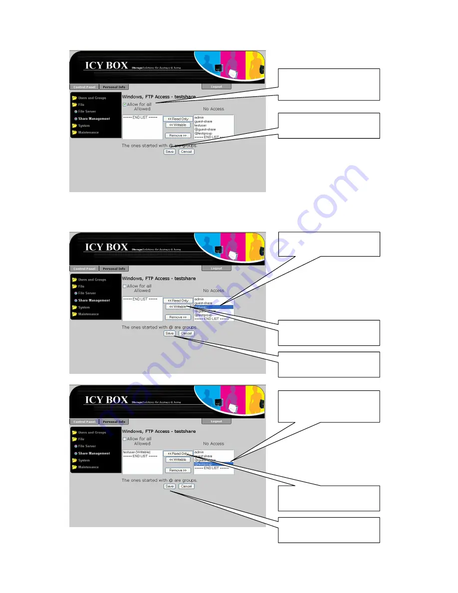 Icy Box IB-NAS2001 User Manual Download Page 114