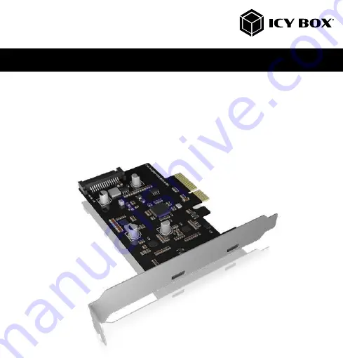 Icy Box IB-PCI1902-C31 Manual Download Page 1