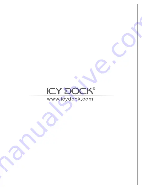 Icy Dock ExpressCage MB732SPO-B User Manual Download Page 8