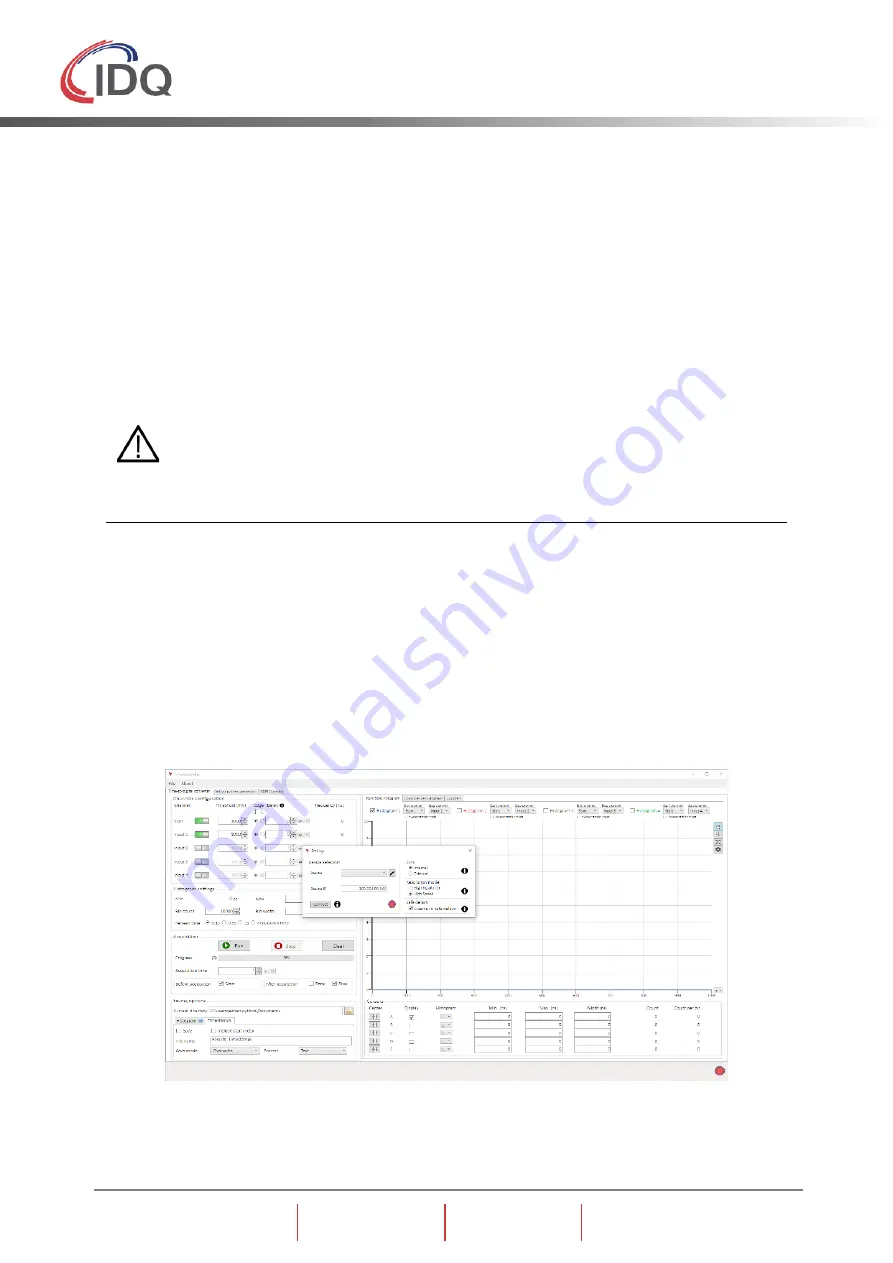 Id Quantique SWISS QUANTUM+ Time Controller Series User Manual Download Page 35