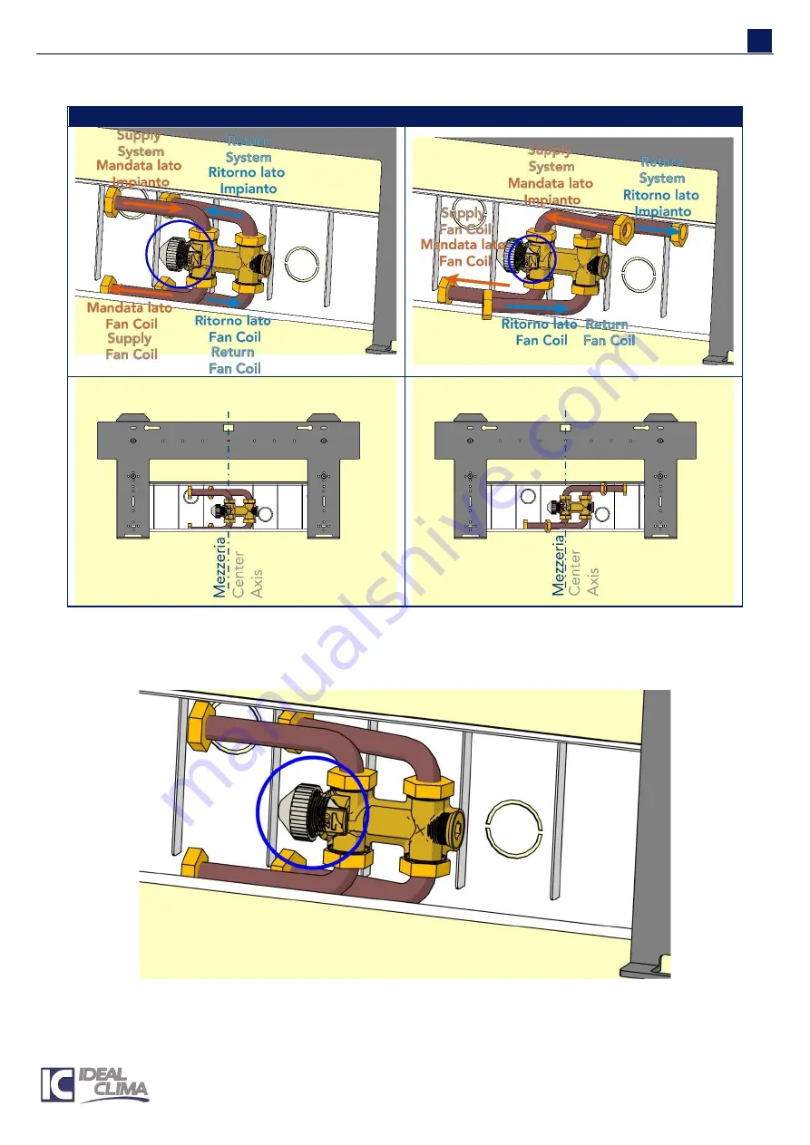 Ideal Clima COMFOSPLIT IKARO User'S And Installer'S Manual Download Page 61