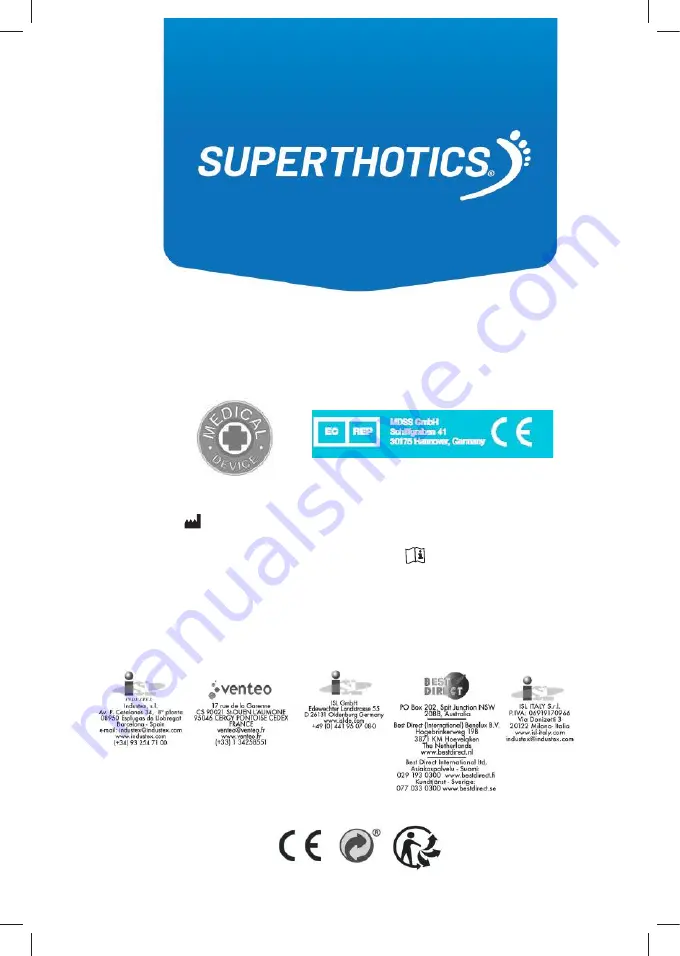 Ideal Living Superthotics 58670 Instruction Manual Download Page 20