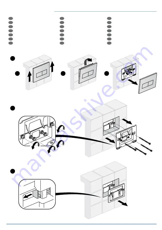 Ideal-Standard W3710 Installation Manual Download Page 13