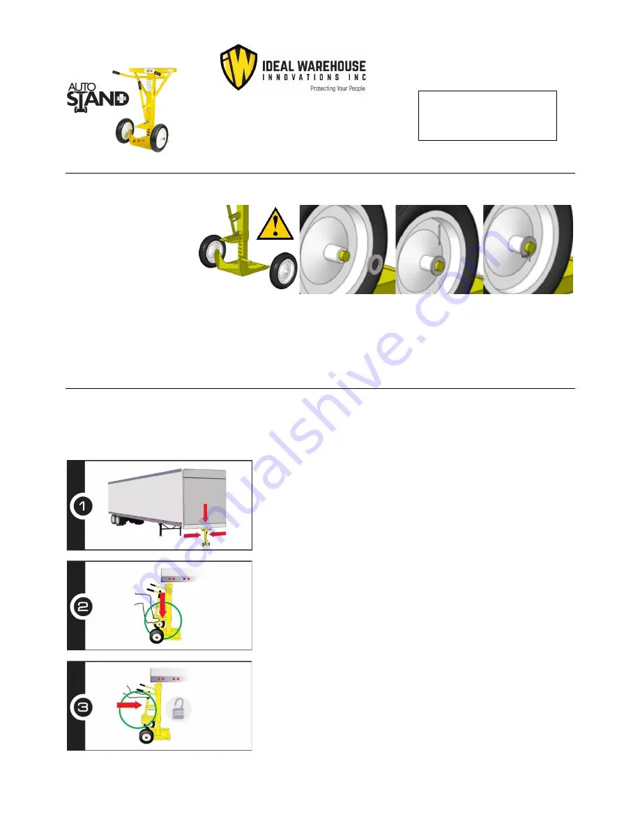 Ideal Warehouse AutoStand Plus Скачать руководство пользователя страница 1