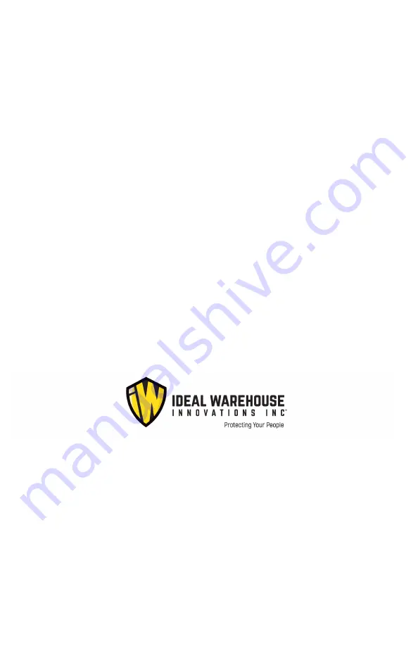 Ideal Warehouse VK-250 Installation And Maintenance Manual Download Page 8