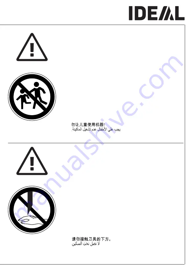 IDEAL 5255 Operating Instructions Manual Download Page 3