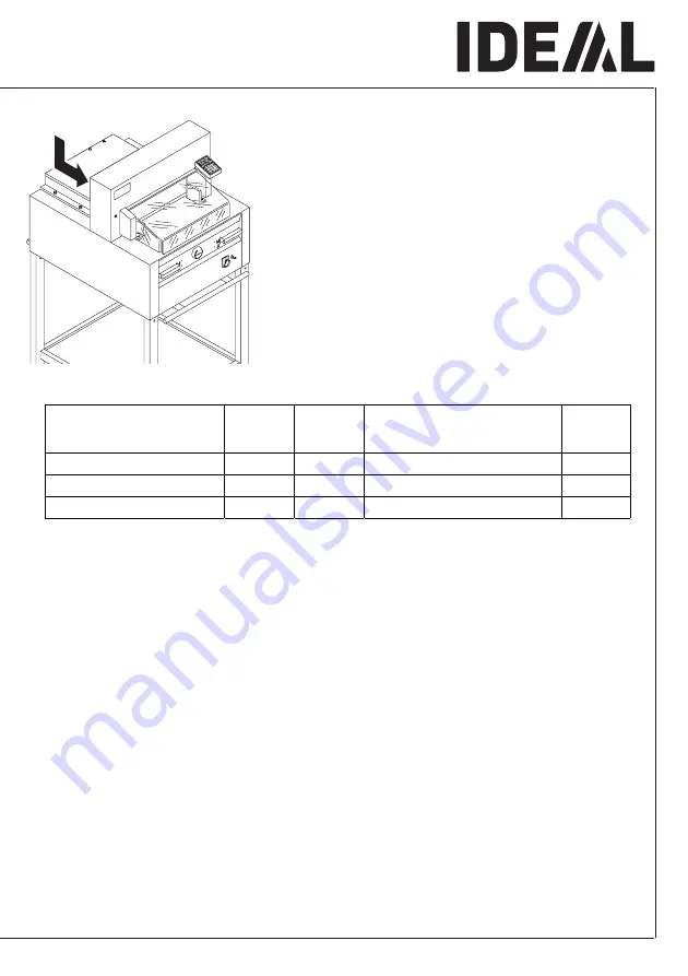 IDEAL 5255 Operating Instructions Manual Download Page 43