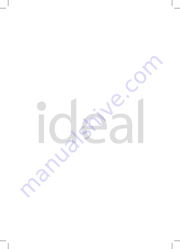 IDEAL ID2501 Manual Download Page 12