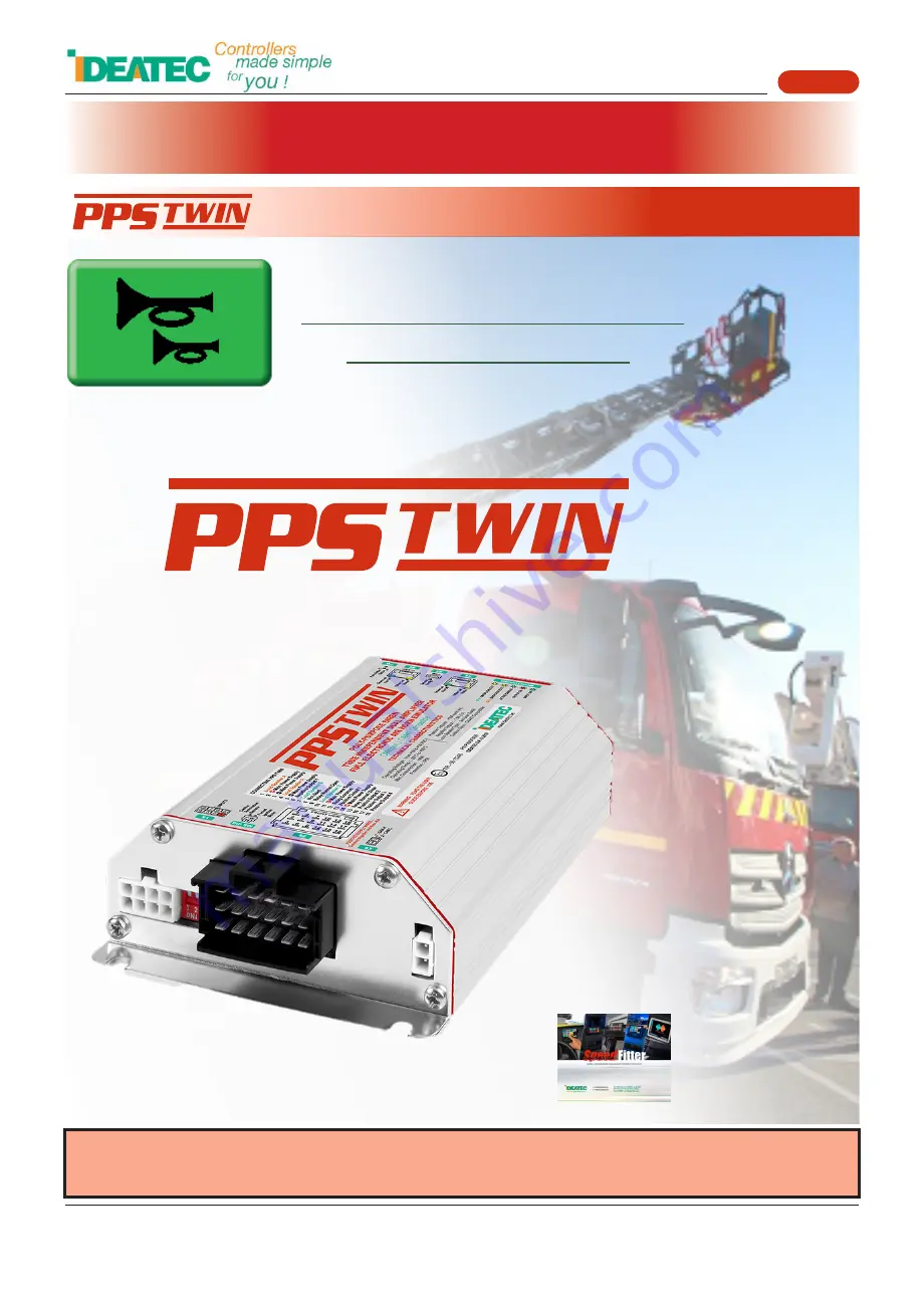 IDEATEC PPS-TWIN User Manual Download Page 1