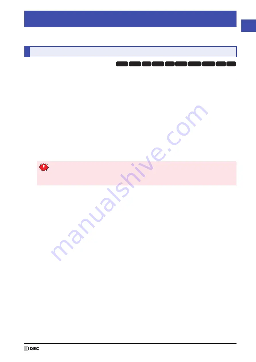 IDEC MICRO/I HG4G-CJT22 F-B Series User Manual Download Page 1053