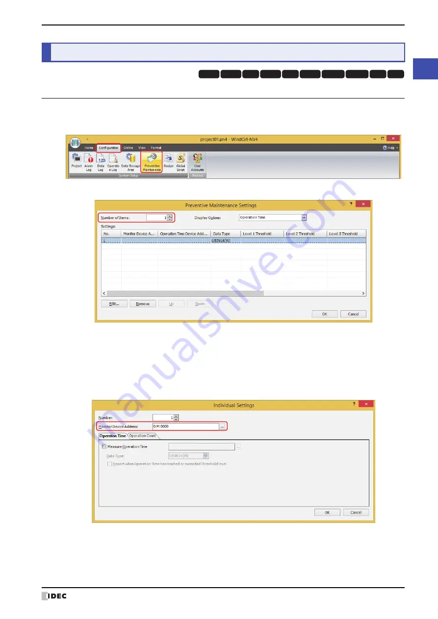 IDEC MICRO/I HG4G-CJT22 F-B Series Скачать руководство пользователя страница 1067