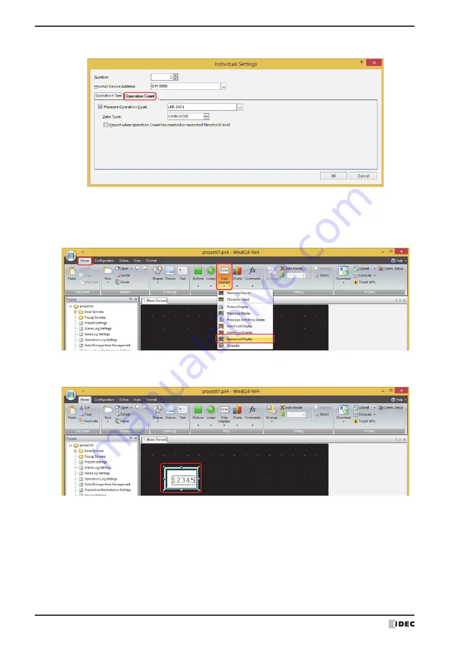 IDEC MICRO/I HG4G-CJT22 F-B Series User Manual Download Page 1068