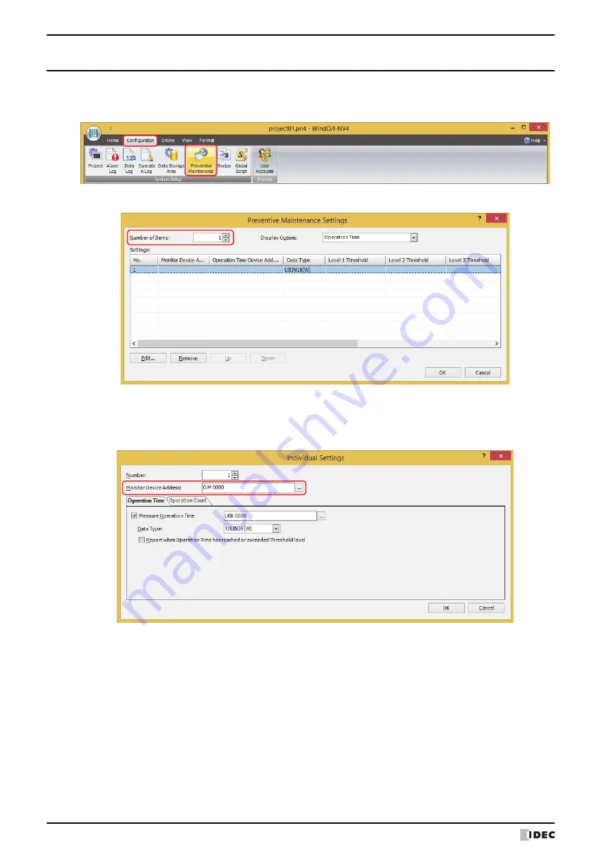 IDEC MICRO/I HG4G-CJT22 F-B Series User Manual Download Page 1070