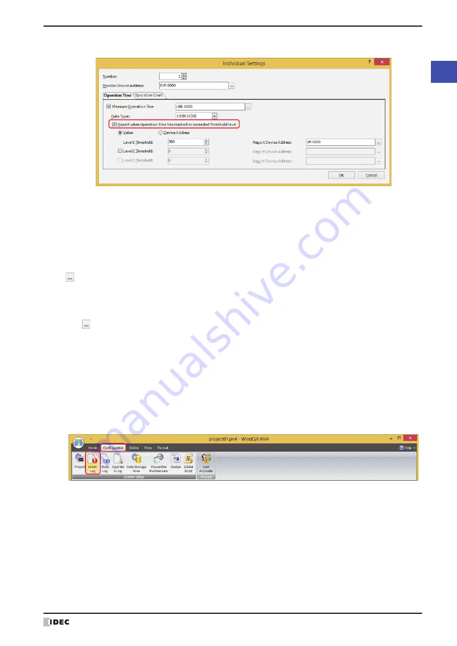 IDEC MICRO/I HG4G-CJT22 F-B Series User Manual Download Page 1071