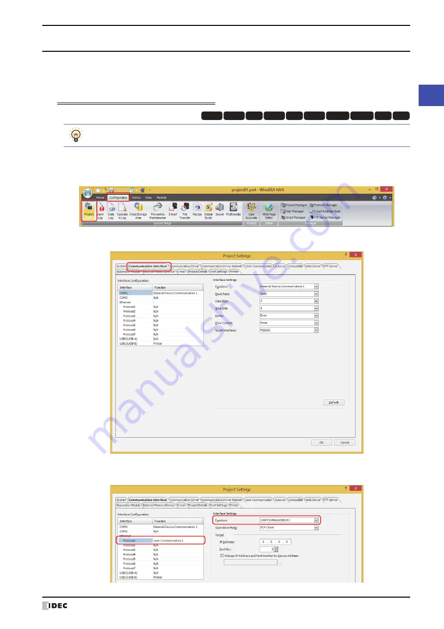 IDEC MICRO/I HG4G-CJT22 F-B Series User Manual Download Page 115