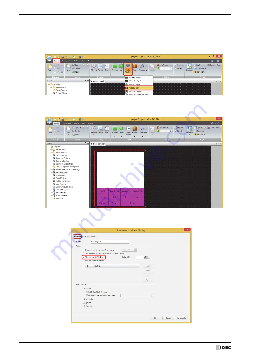 IDEC MICRO/I HG4G-CJT22 F-B Series User Manual Download Page 1186