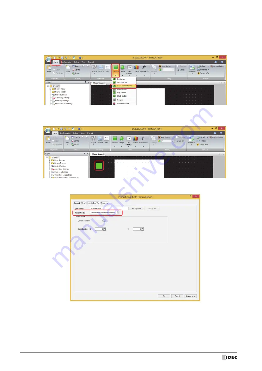 IDEC MICRO/I HG4G-CJT22 F-B Series User Manual Download Page 1190