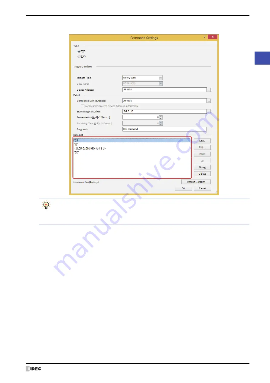 IDEC MICRO/I HG4G-CJT22 F-B Series User Manual Download Page 121