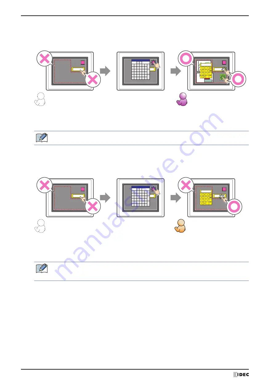 IDEC MICRO/I HG4G-CJT22 F-B Series User Manual Download Page 1210