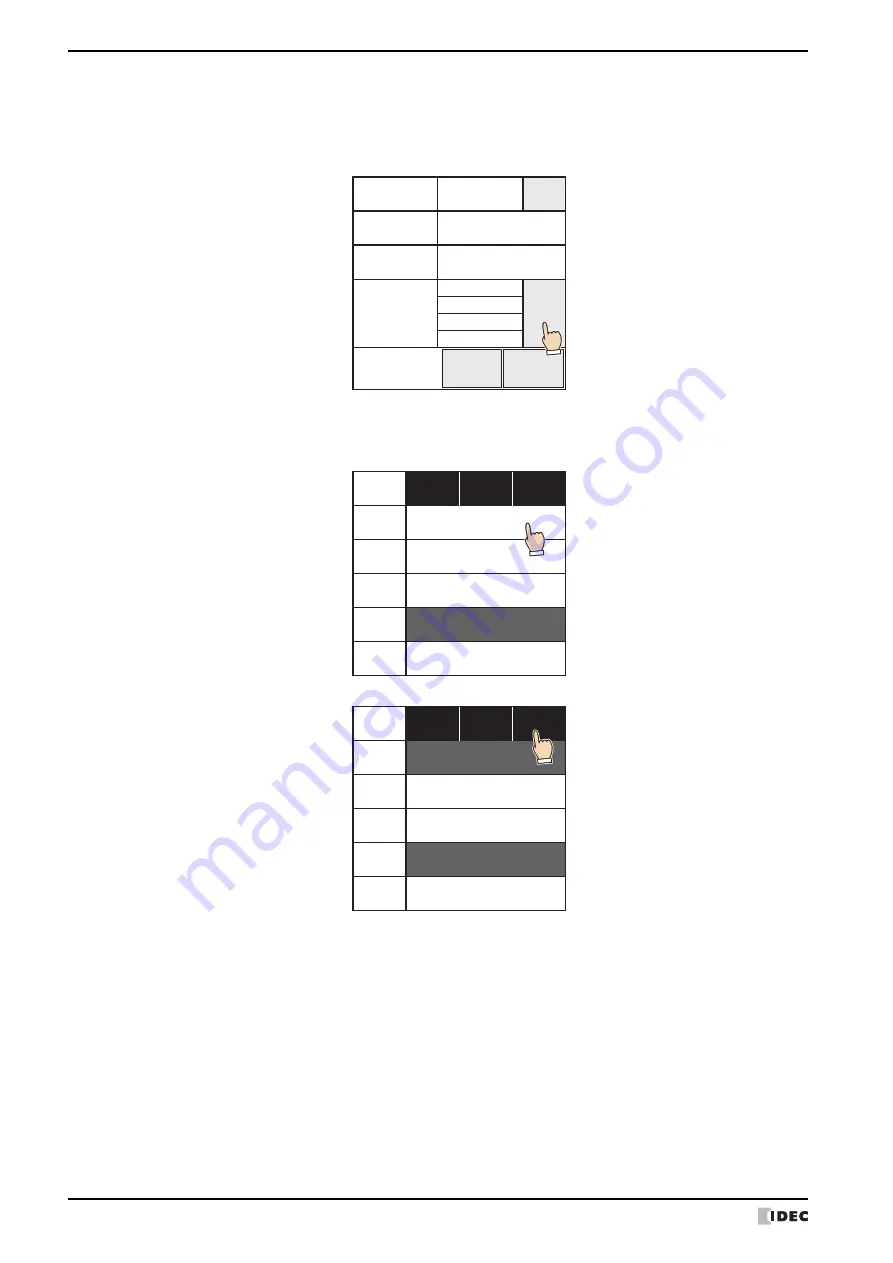 IDEC MICRO/I HG4G-CJT22 F-B Series User Manual Download Page 1252