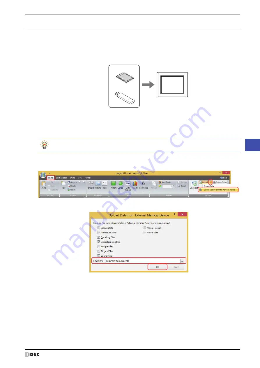 IDEC MICRO/I HG4G-CJT22 F-B Series User Manual Download Page 1283