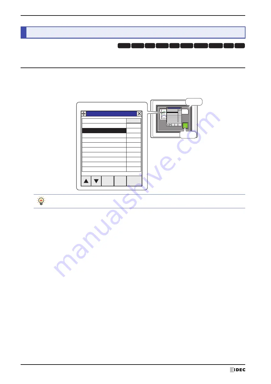 IDEC MICRO/I HG4G-CJT22 F-B Series User Manual Download Page 1314