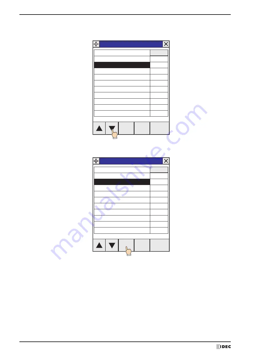 IDEC MICRO/I HG4G-CJT22 F-B Series User Manual Download Page 1318