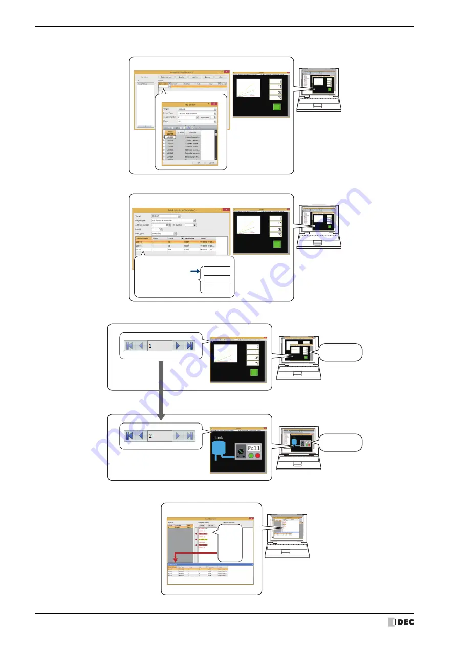 IDEC MICRO/I HG4G-CJT22 F-B Series Скачать руководство пользователя страница 1324