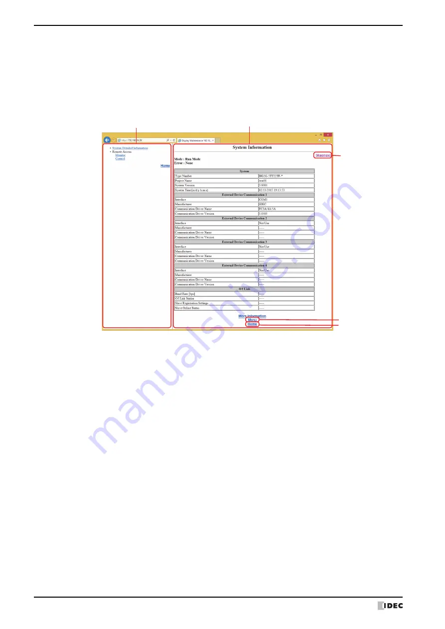 IDEC MICRO/I HG4G-CJT22 F-B Series User Manual Download Page 1354