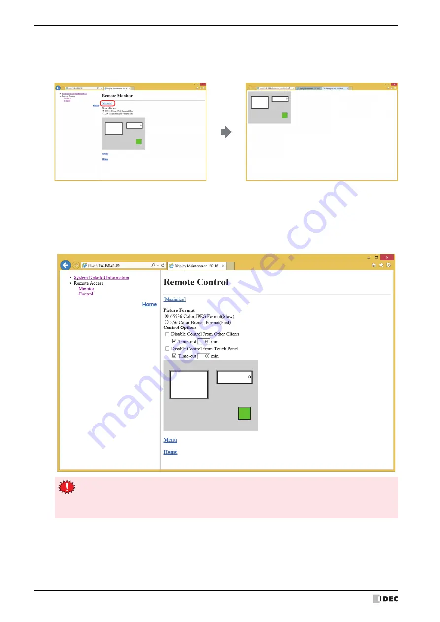 IDEC MICRO/I HG4G-CJT22 F-B Series Скачать руководство пользователя страница 1360