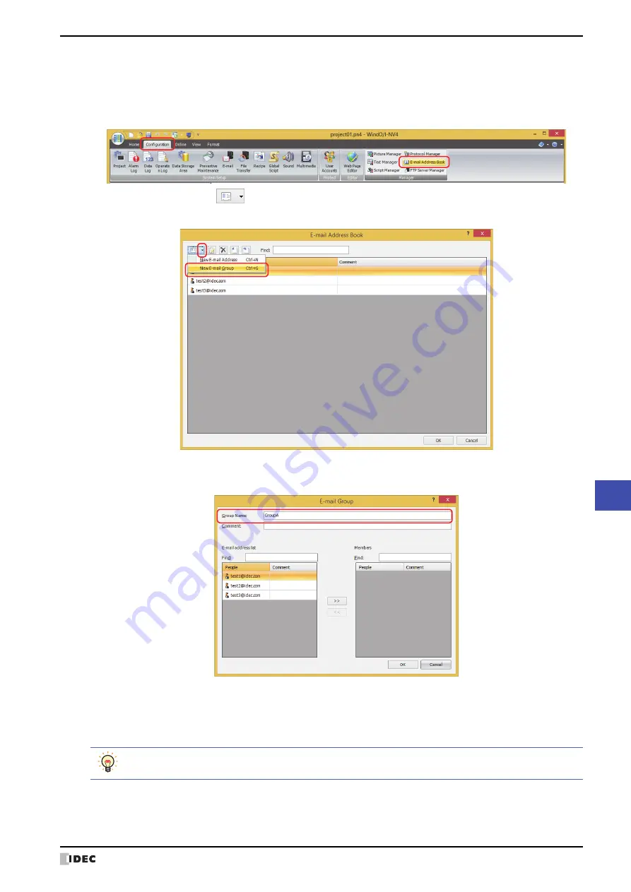 IDEC MICRO/I HG4G-CJT22 F-B Series User Manual Download Page 1397