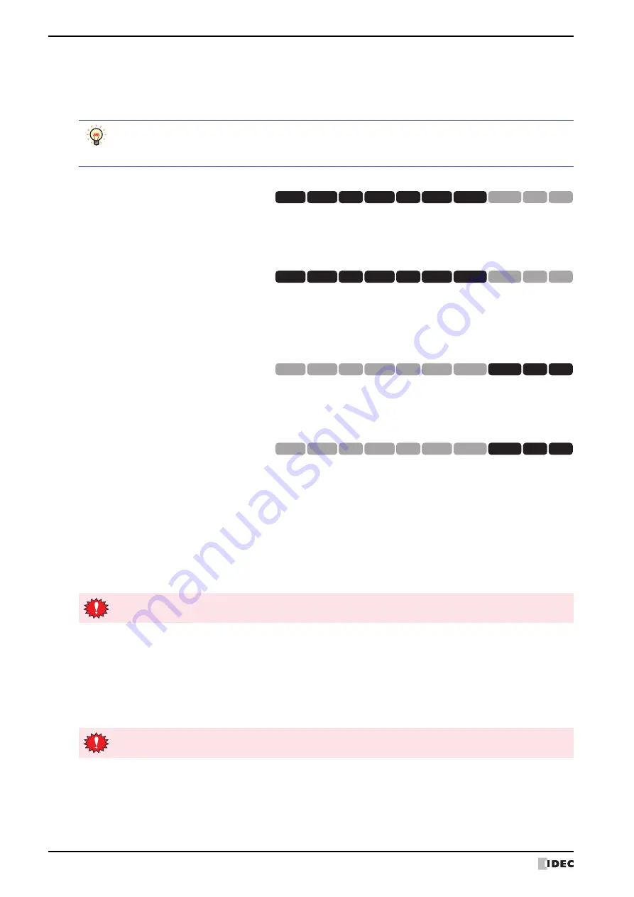 IDEC MICRO/I HG4G-CJT22 F-B Series User Manual Download Page 1550