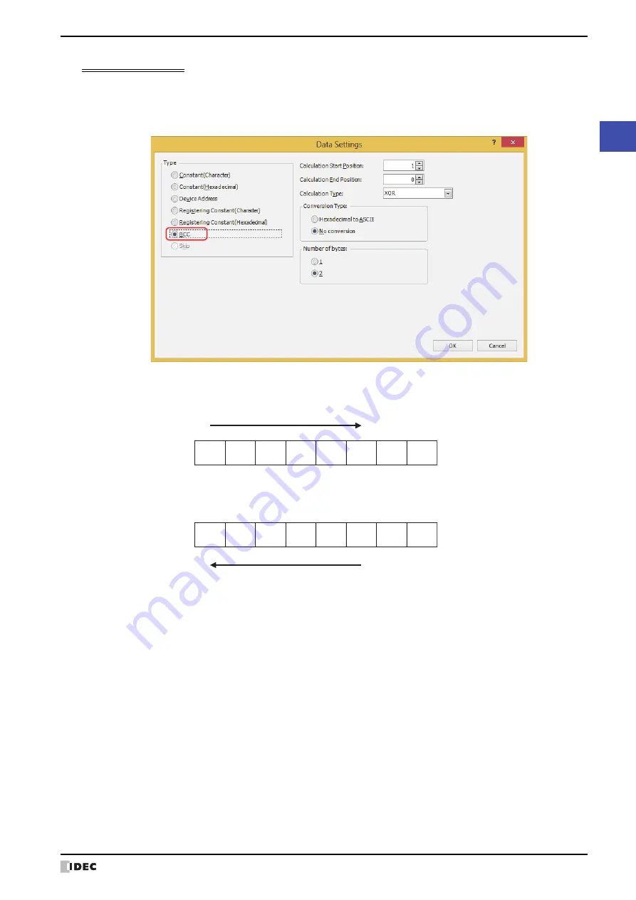 IDEC MICRO/I HG4G-CJT22 F-B Series User Manual Download Page 165