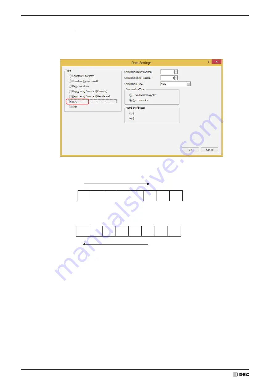 IDEC MICRO/I HG4G-CJT22 F-B Series User Manual Download Page 180