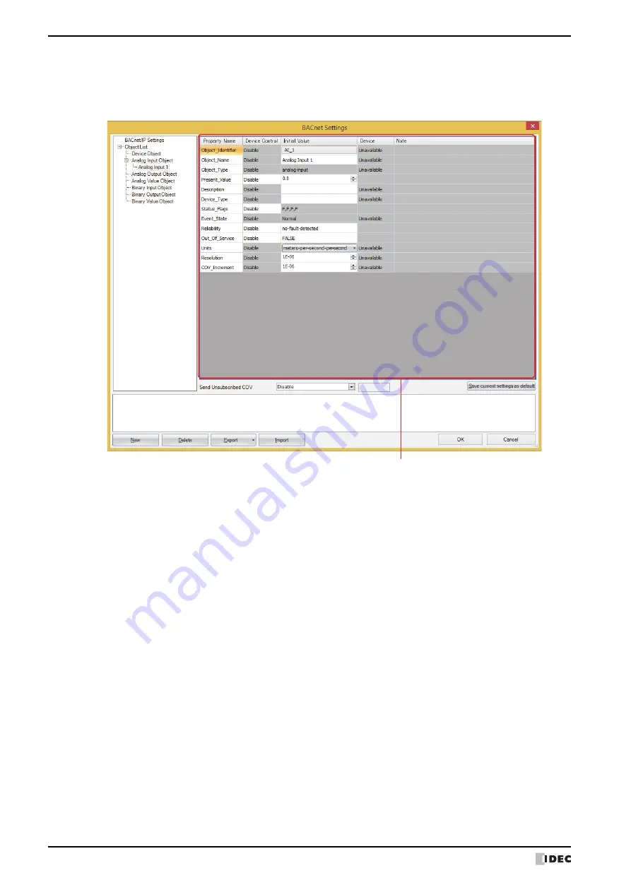 IDEC MICRO/I HG4G-CJT22 F-B Series User Manual Download Page 216